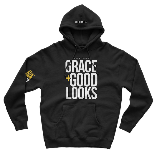 Grace +Good Looks Hoodie- Black: $30-$50