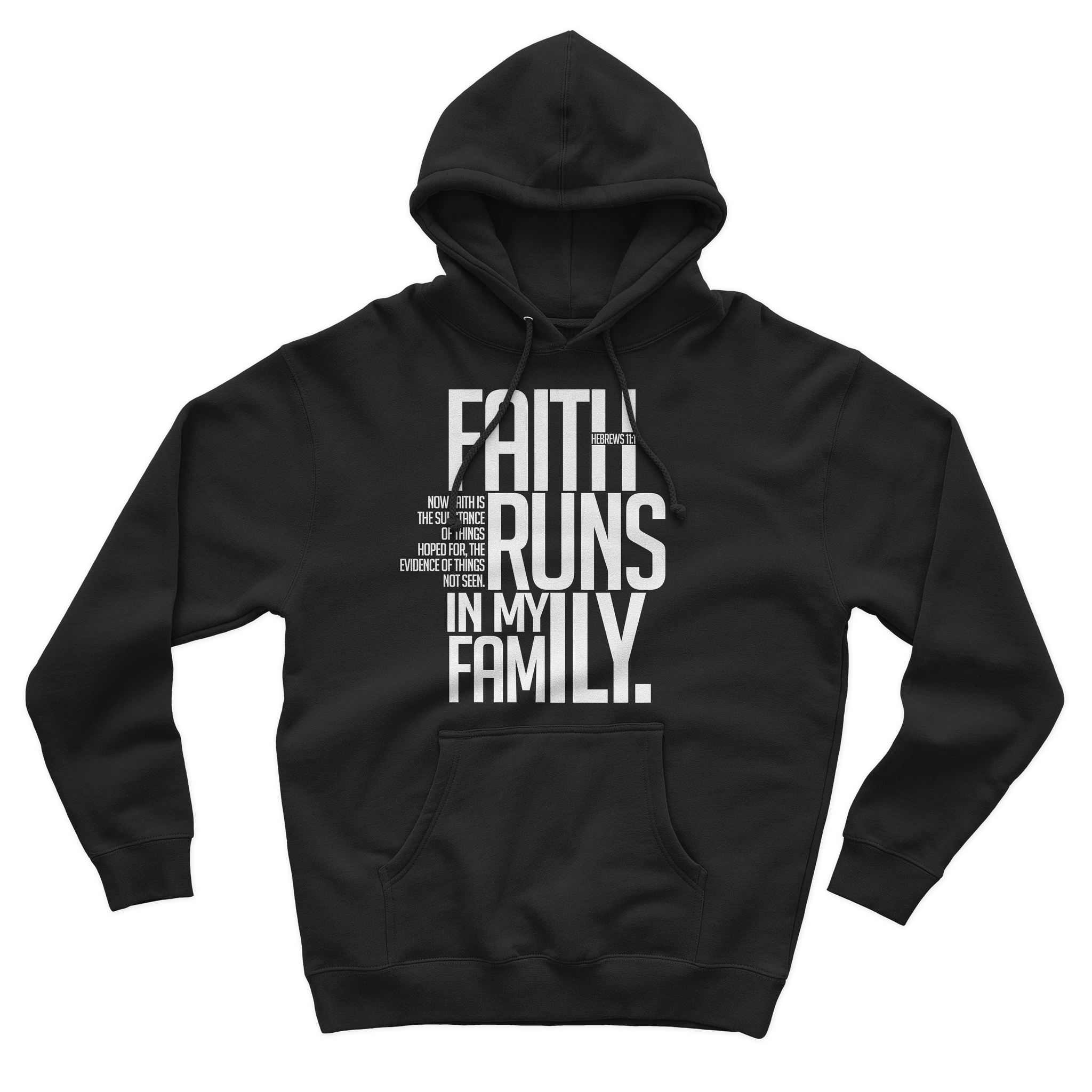 Faith Runs In My Family Hoodie