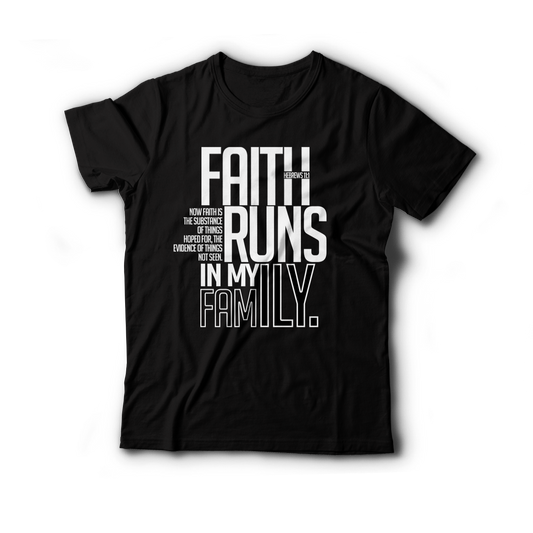 Faith Runs in My Family T Shirt: $15-$30